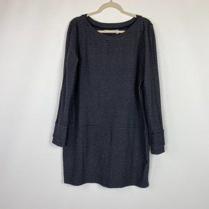 Athleta Carmella Dress Thumb Hole Cuffs Gray XL